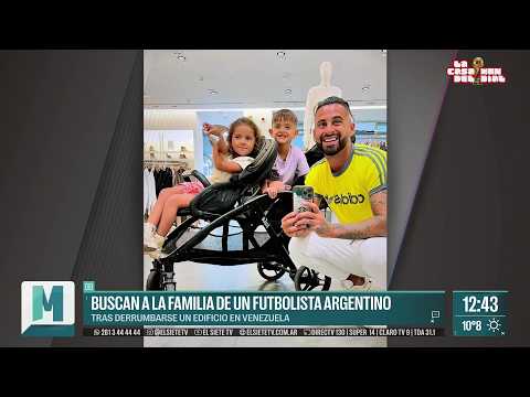 El futbolista Lucas Trejo busca DESESPERADAMENTE a su FAMILIA tras el terremoto en Venezuela