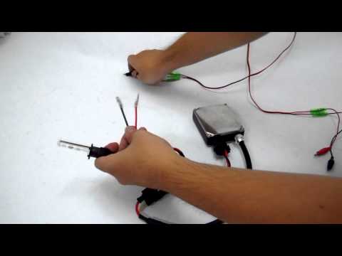 How to wire Xenon HID ballast