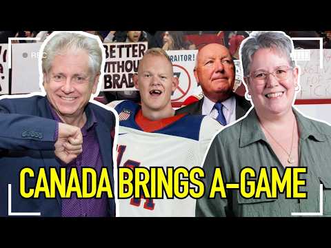 CANADIANS BRING THE A-GAME TO MAGA FIGHT !!!
