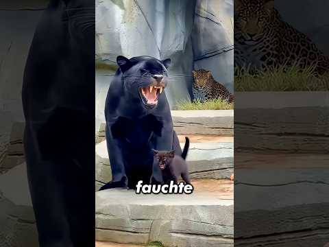 Dieses Kätzchen fiel in das Gehege… 😳🐈‍⬛ #shorts #viral #tiere #katze