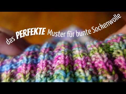 The PERFECT pattern for colorful sock yarn