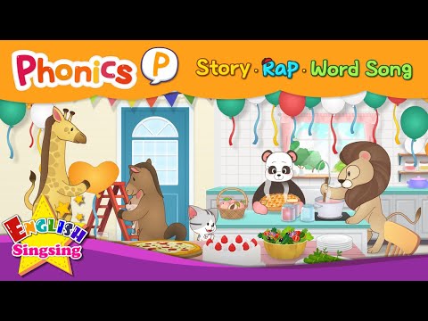 Phonics 'P' Collection - Alphabet Bundle  - Educational video for Kids