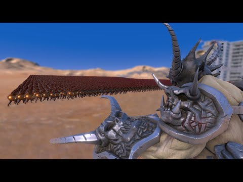2000 Giant Ogres Vs 20000 Spartans - Ultimate Epic Battle Simulator