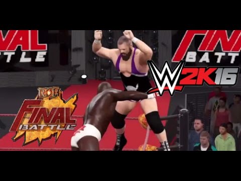 WrestIndy's - Michael Elgin vs Moose - Simulation Final Battle'15