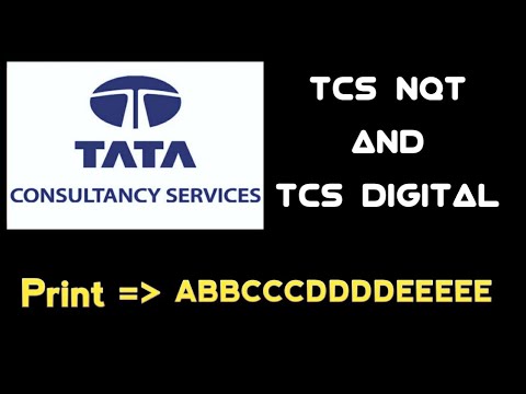 Competitive Programming | TCS Digital | TCS Nqt | Series Pattern 1