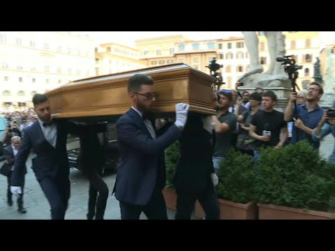 Italian film director Zeffirelli's coffin arrives in Florence | AFP