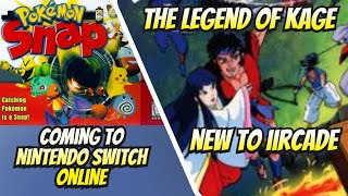 Pokemon Snap coming to Nintendo Switch Online and Legend of Kage on iiRcade