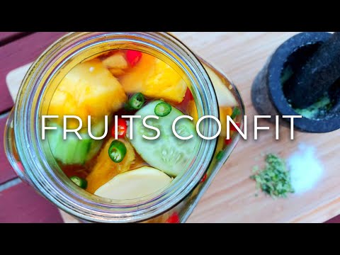 Mauritian Style Fruit Pickles | Fruits Confit 🇲🇺