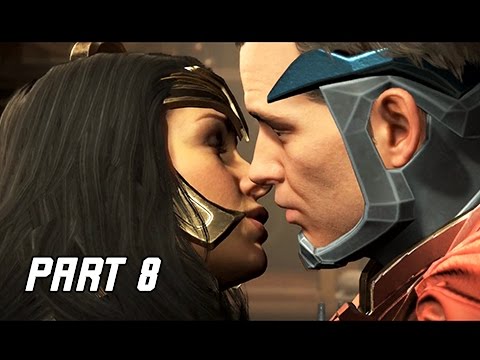 INJUSTICE 2 Walkthrough Part 8 - Wonder Woman (Story Mode Let's Play)