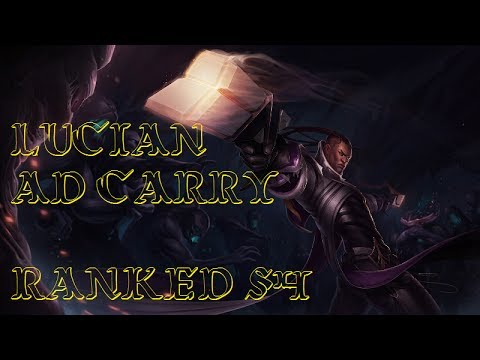 Lucian Botlane Gameplay LE CARRY EN DIAMANT Ranked S4 FR