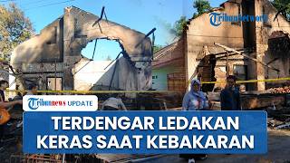 Kesaksian Warga soal Kebakaran Gudang Bengkel Alat Berat di Ponorogo: Terdengar Ledakan Keras