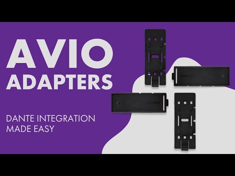 Dante Integration Made Easy with Audinate AVIO Adapters | Full Compass Spotlight