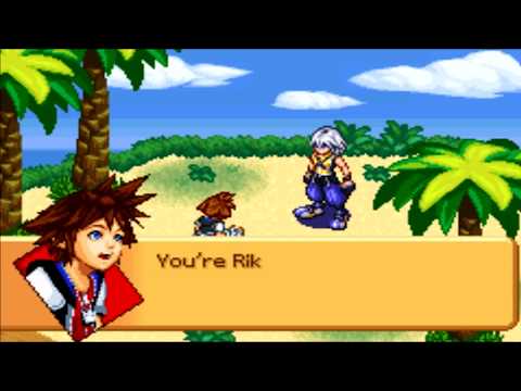 Kingdom Hearts Chain of Memories (GBA) Cutscene #99 Sora Finds Riku