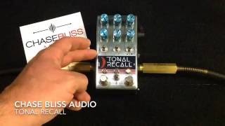 Chase Bliss Audio Tonal Recall Analog Delay