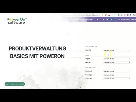 #08 - Produktverwaltung Basics mit PowerOn für Solarinstallationsfirmen