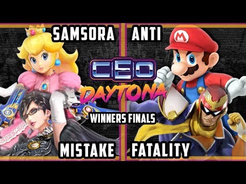 CEO 2018 Smash 4 - Fatality & IMT RZR | Anti Vs. EMG | Mistake & Samsora - Wii U Doubles WF