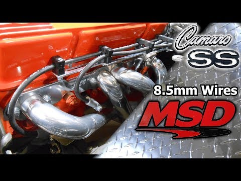 70 Camaro SS Project | MSD 8.5mm Spark Plug Wires Custom Length