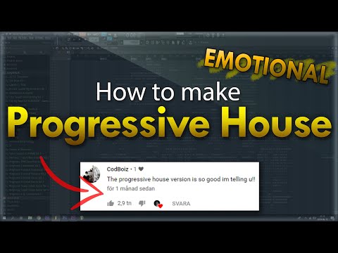 How to make EMOTIONAL PROGRESSIVE HOUSE [Free Download] - FL Studio