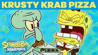 Krusty Krab Pizza 🍕 + BONUS Music Moments #TBT | SpongeBob