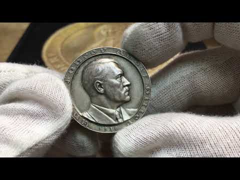 Tredje riket Adolf Hitler utnämd till rikets kansler 1933 från Roberto Delzanno Numismatik