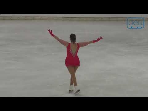 Amparo Heredia. Oberstdorf 2019. Bronze Ladies IV. Artistic Free Skating. 9 Place