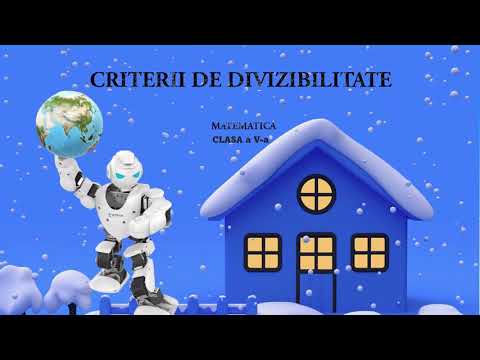 Criterii de divizibilitate