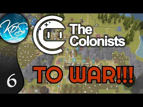 The Colonists Ep 6: CHAAAAAARGE!!! - Scenario 4: War! - Let's Play, Gameplay