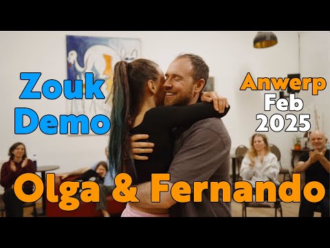 Olga & Fernando - Zouk Demo in Antwerp by ZoukLab - Februar 2025