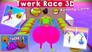 Twerk Race 3D Running Game fun game 😂 part 2|mobile gameplay|Burraq Gameplay