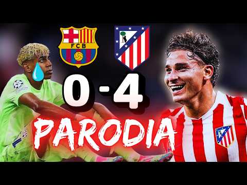 ♫ Canción Atlético Madrid vs Barcelona 4-0 | Parodia Copa del Rey ♫