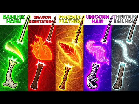 All 18 Special & FORBIDDEN Wand CORES in Harry Potter EXPLAINED in Detail