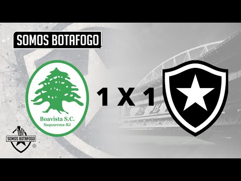 BOAVISTA 1 X 1 BOTAFOGO | Campeonato Carioca 2022 | 1ª RODADA