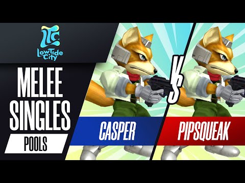 Casper vs Pipsqueak - Pools Melee Singles - Low Tide City | Fox vs Fox