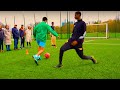 Neymar’s COUSIN! Brazilian Flair STEALS The Show!!! (1v1 for £1000) West London