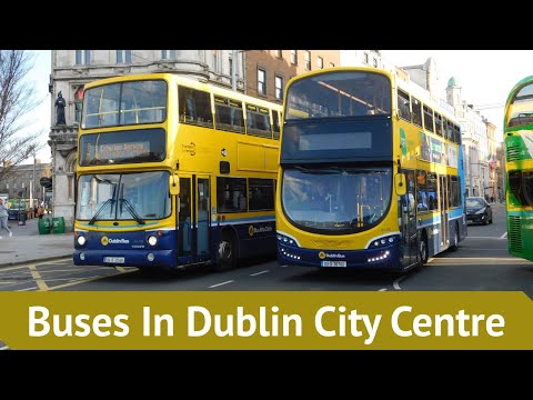 Buses In Dublin City Centre | March 2022