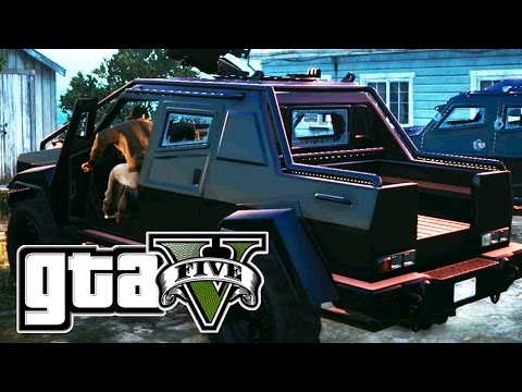 Grand Theft Auto 5 - HUMANE LABS SETUP 2 - Steal the Insurgents (GTA 5 Online Heist) | Pungence