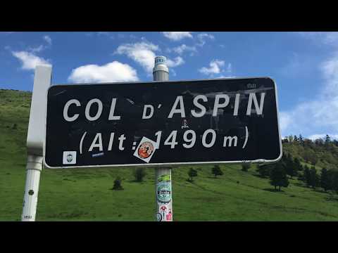 Cycling Col d'Aspin (from Arreau), Pyrenees
