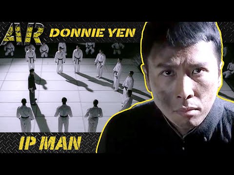 DONNIE YEN wants to fight 10 men | IP MAN (2008)