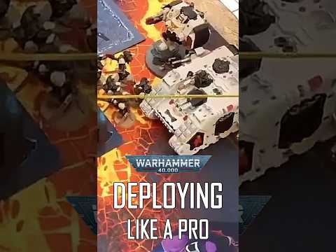 Quick tactics to improve your deployment in #warhammer40k