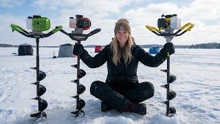 5 Best Electric Ice Augers 2026! Ice Fishing Upgrade