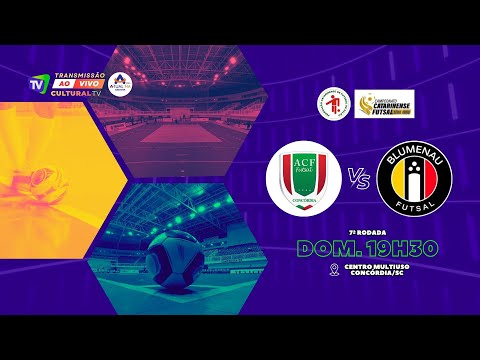CATARINENSE DE FUTSAL SÉRIE OURO  -  ACF Concórdia x Blumenau Futsal