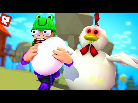 УКРАЛ ЯЙЦА У КУРИЦ! | Roblox