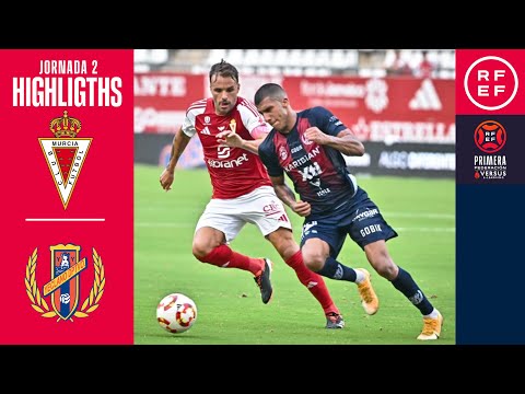 Resumen #PrimeraFederación | Real Murcia CF 0-1 Yeclano Deportivo | Jornada 2 | Temporada 2024/2025