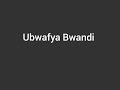 YAHWEH My Destiny Ubwafya Bwandi