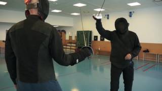 Sabre coaching hit to flank