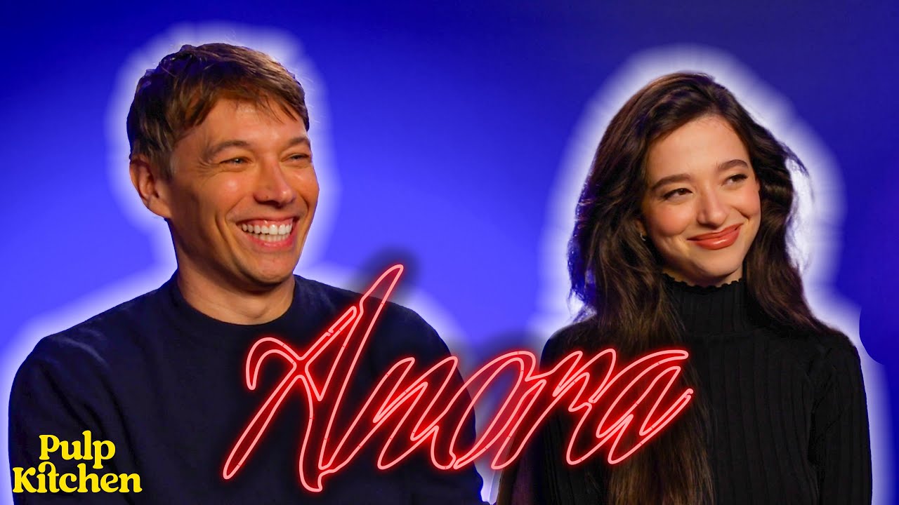 Sean Baker & Mikey Madison ANORA Interview | PULP KITCHEN CLIP