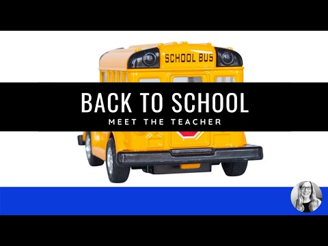 Meet The Teacher Template For Busy Educators