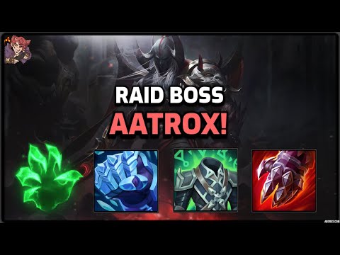 NEW TANK AATROX IS 100% BETTER THAN BRUISER! Aatrox Top Lane Season 12! League of Legends