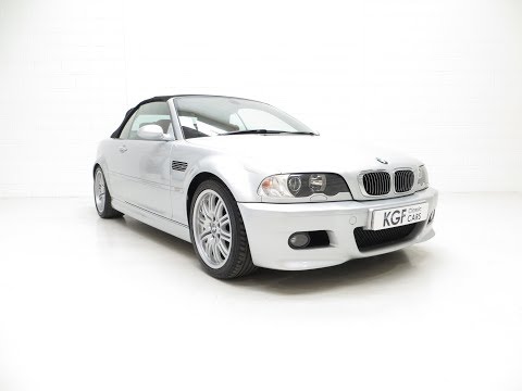 A Desirable Facelift BMW E46 M3 Convertible with 67,585 Miles - SOLD!