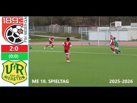 FSV Nieder Olm VS VFR Nierstein /ME 18. Spieltag/30 Nov 2025
